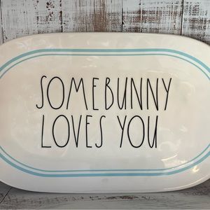 Rae Dunn Eater platter “Some Bunny Loves You”